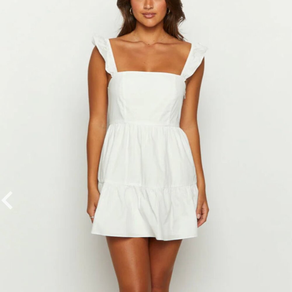 Adair White Mini Dress
